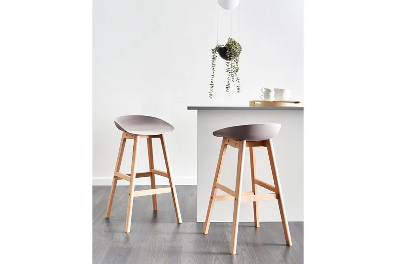 Set med 2 barstolar Micco - Möbler - Stolar & fåtöljer - Barstol & barpall