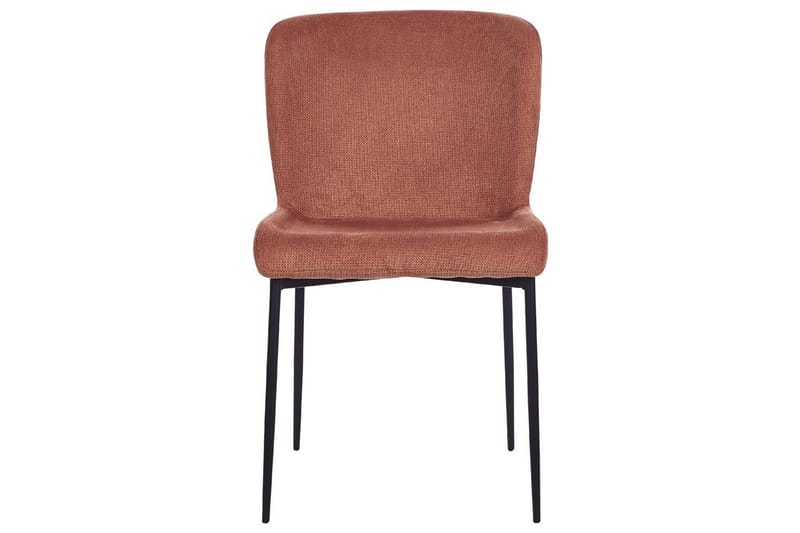 Set med 2 matstolar Ada - Brun, Svart - Möbler - Stolar & fåtöljer - Matstol & köksstol