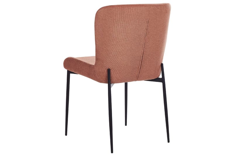 Set med 2 matstolar Ada - Brun, Svart - Möbler - Stolar & fåtöljer - Matstol & köksstol