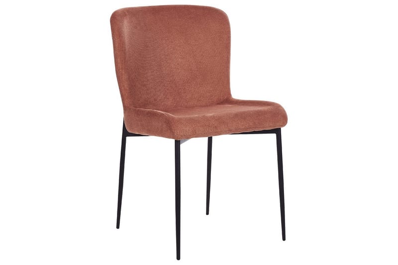 Set med 2 matstolar Ada - Brun, Svart - Möbler - Stolar & fåtöljer - Matstol & köksstol