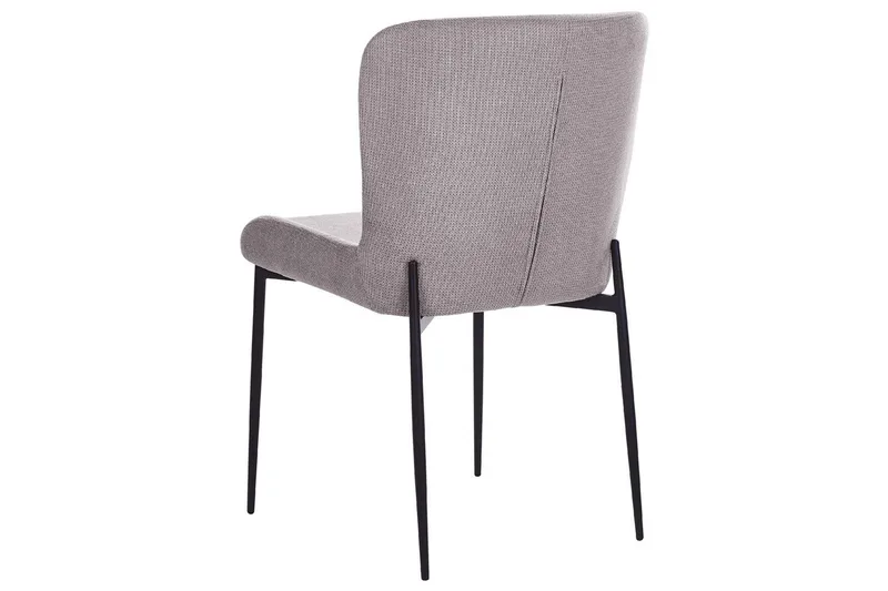 Set med 2 matstolar Ada - Mörkgrå, svart - Möbler - Stolar & fåtöljer - Matstol & köksstol