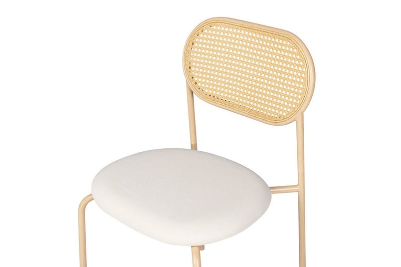 Set med 2 matstolar Adaver - Ljus trä, beige - Möbler - Stolar & fåtöljer - Matstol & köksstol