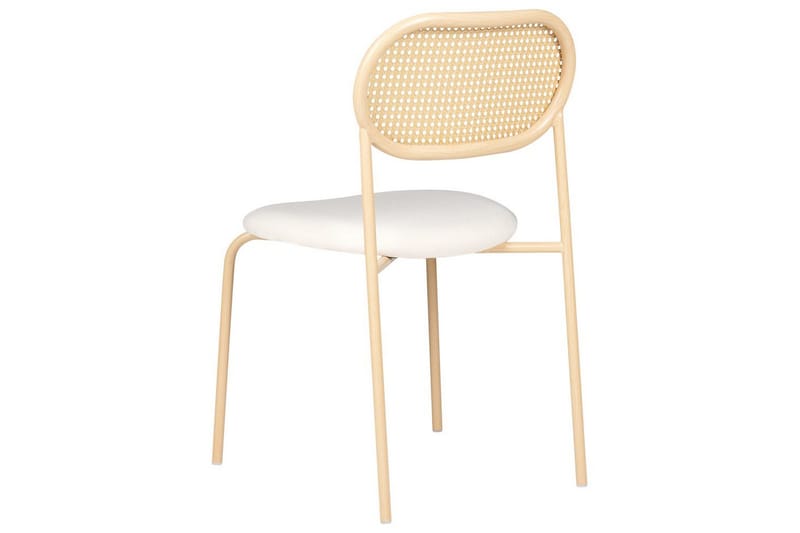 Set med 2 matstolar Adaver - Ljus trä, beige - Möbler - Stolar & fåtöljer - Matstol & köksstol