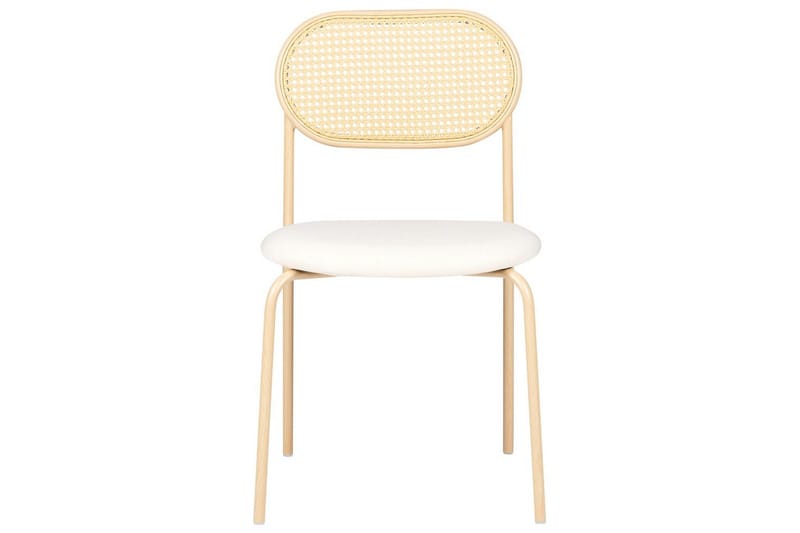 Set med 2 matstolar Adaver - Ljus trä, beige - Möbler - Stolar & fåtöljer - Matstol & köksstol