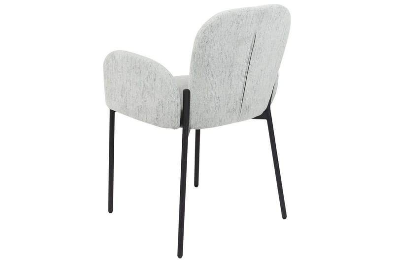 Set med 2 matstolar Albee - Mintgrön, Svart - Möbler - Stolar & fåtöljer - Matstol & köksstol