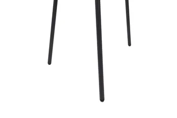 Set med 2 matstolar Albee - Rosa, Svart - Möbler - Stolar & fåtöljer - Matstol & köksstol
