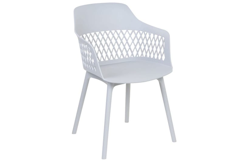 Set med 2 matstolar Almira - Grå - Möbler - Stolar & fåtöljer - Matstol & köksstol