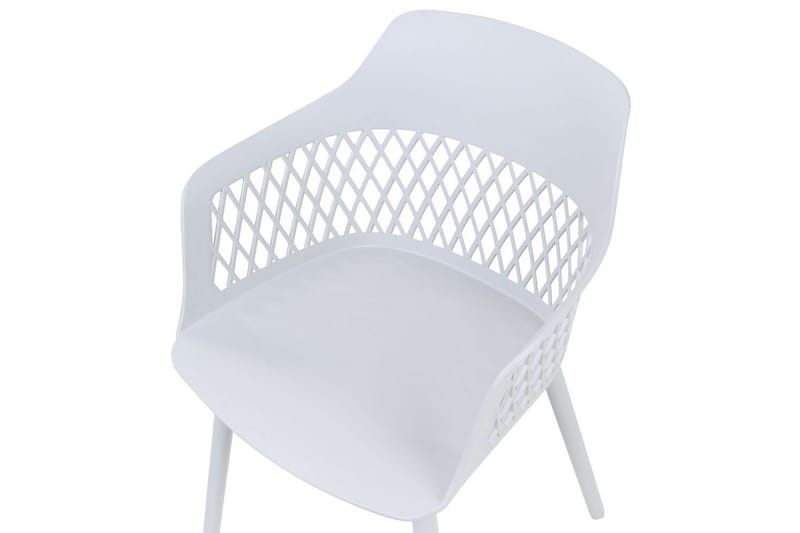 Set med 2 matstolar Almira - Grå - Möbler - Stolar & fåtöljer - Matstol & köksstol