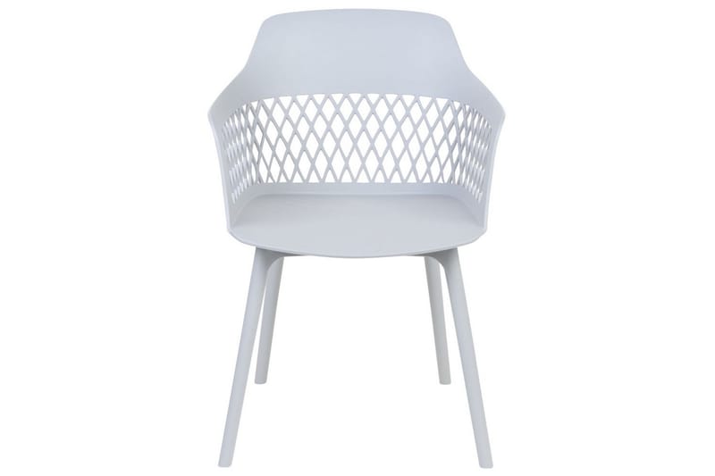 Set med 2 matstolar Almira - Grå - Möbler - Stolar & fåtöljer - Matstol & köksstol