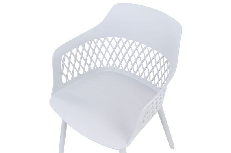 Set med 2 matstolar Almira - Grå - Möbler - Stolar & fåtöljer - Matstol & köksstol