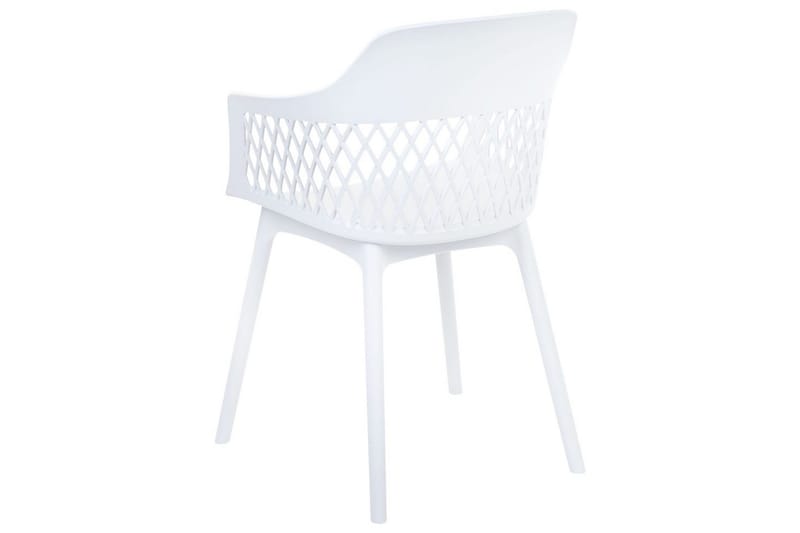 Set med 2 matstolar Almira - Vit - Möbler - Stolar & fåtöljer - Matstol & köksstol