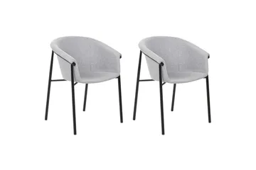 Set med 2 matstolar Ames