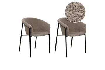 Set med 2 matstolar Ames