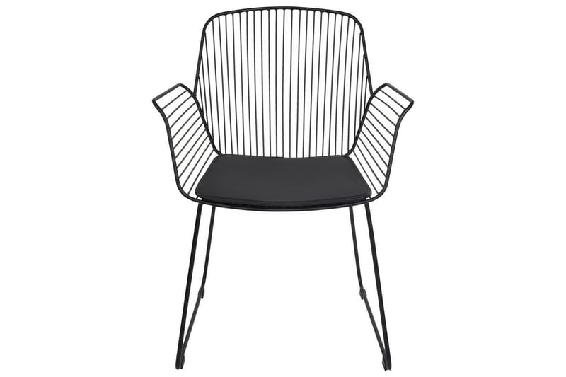 Set med 2 matstolar Appleton - Svart - Möbler - Stolar & fåtöljer - Matstol & köksstol