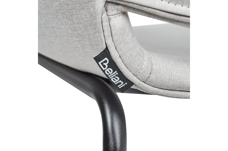 Set med 2 matstolar Axtel - Grå, svart - Möbler - Stolar & fåtöljer - Matstol & köksstol