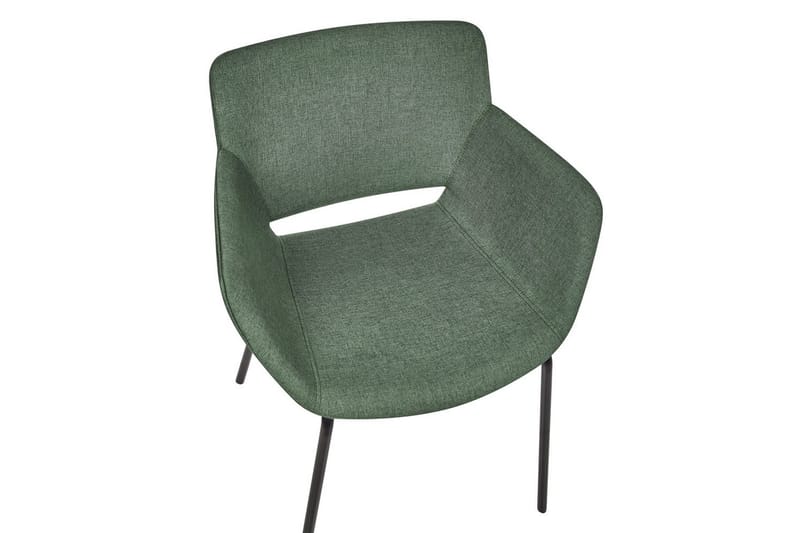 Set med 2 matstolar Axtel - Grön, Svart - Möbler - Stolar & fåtöljer - Matstol & köksstol