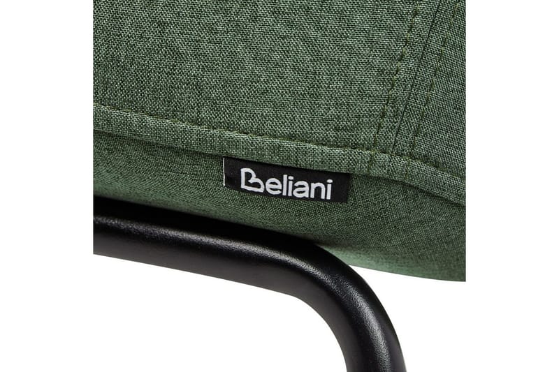 Set med 2 matstolar Belfield - Grön, Svart - Möbler - Stolar & fåtöljer - Matstol & köksstol