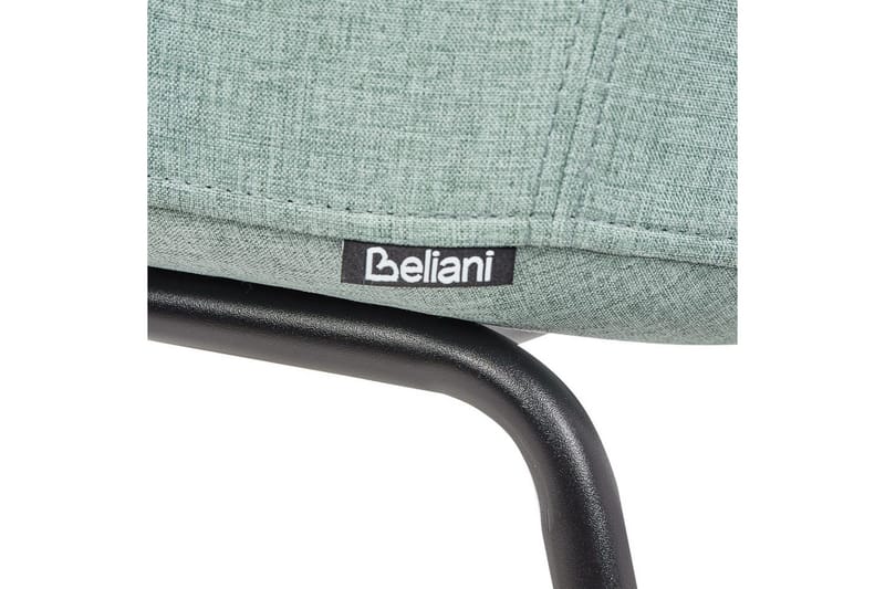 Set med 2 matstolar Belfield - Mintgrön, Svart - Möbler - Stolar & fåtöljer - Matstol & köksstol