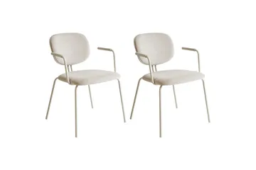Set med 2 matstolar Carille - Möbler - Stolar & fåtöljer - Matstol & köksstol