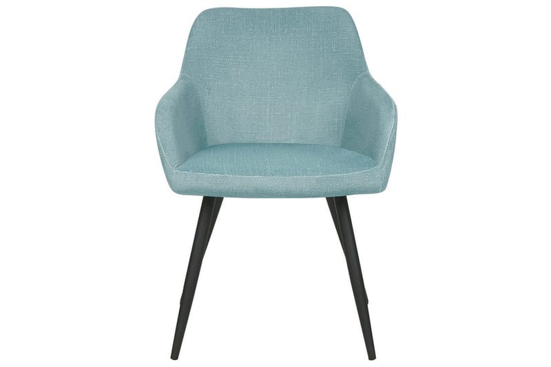 Set med 2 matstolar Casmalia - Blå, Svart - Möbler - Stolar & fåtöljer - Matstol & köksstol