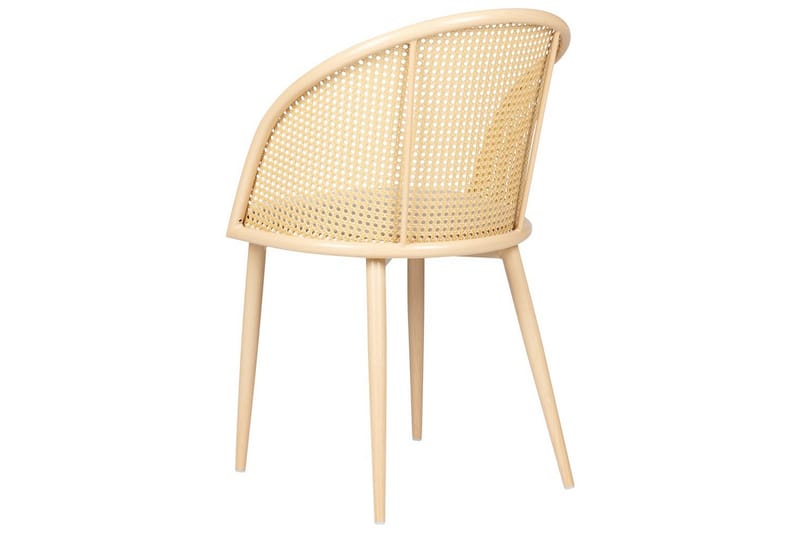 Set med 2 matstolar Cornell - Ljus trä, beige - Möbler - Stolar & fåtöljer - Matstol & köksstol