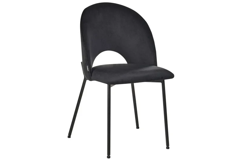 Set med 2 matstolar Covelo - Svart - Möbler - Stolar & fåtöljer - Matstol & köksstol