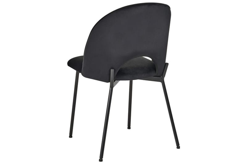 Set med 2 matstolar Covelo - Svart - Möbler - Stolar & fåtöljer - Matstol & köksstol