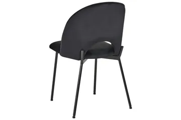 Set med 2 matstolar Covelo - Svart - Möbler - Stolar & fåtöljer - Matstol & köksstol