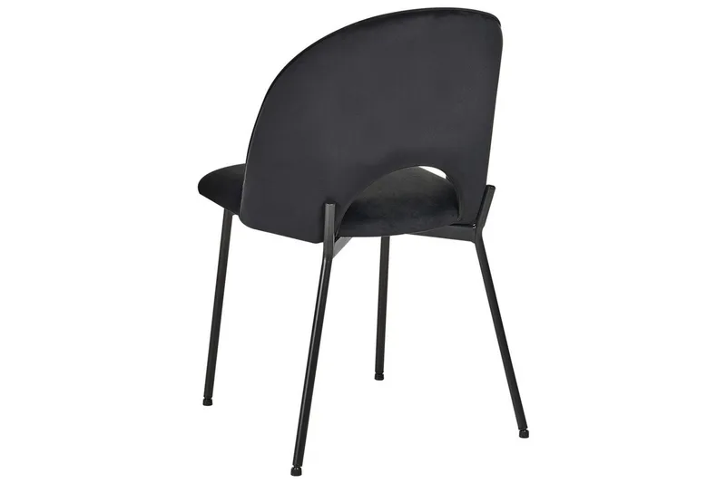 Set med 2 matstolar Covelo - Svart - Möbler - Stolar & fåtöljer - Matstol & köksstol