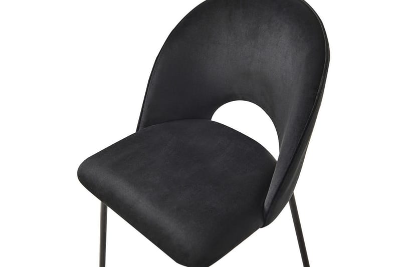 Set med 2 matstolar Covelo - Svart - Möbler - Stolar & fåtöljer - Matstol & köksstol