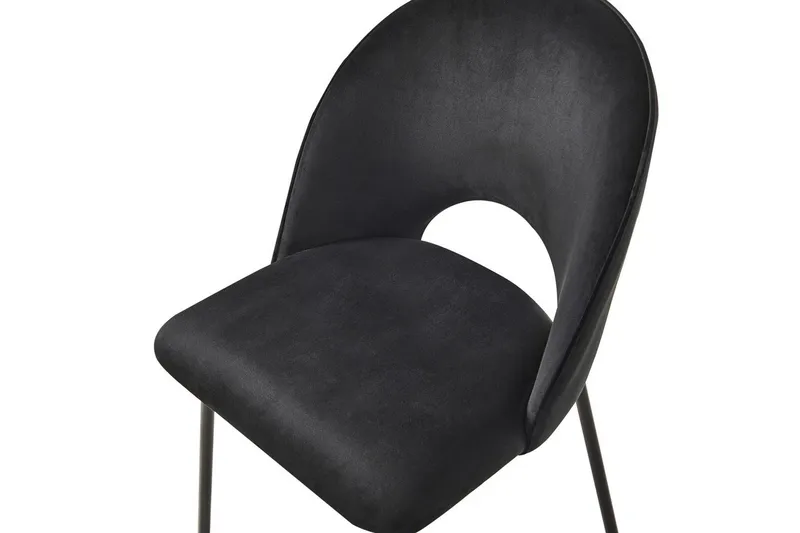 Set med 2 matstolar Covelo - Svart - Möbler - Stolar & fåtöljer - Matstol & köksstol