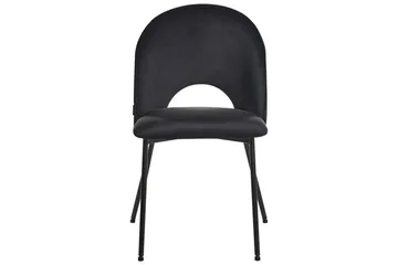 Set med 2 matstolar Covelo - Svart - Möbler - Stolar & fåtöljer - Matstol & köksstol