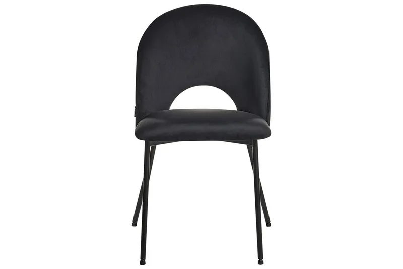 Set med 2 matstolar Covelo - Svart - Möbler - Stolar & fåtöljer - Matstol & köksstol