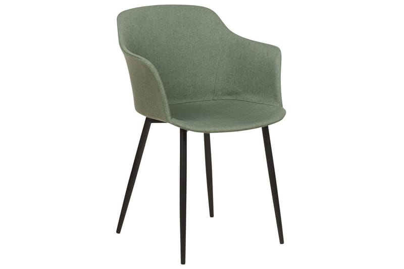 Set med 2 matstolar Elim - Grön, Svart - Möbler - Stolar & fåtöljer - Matstol & köksstol