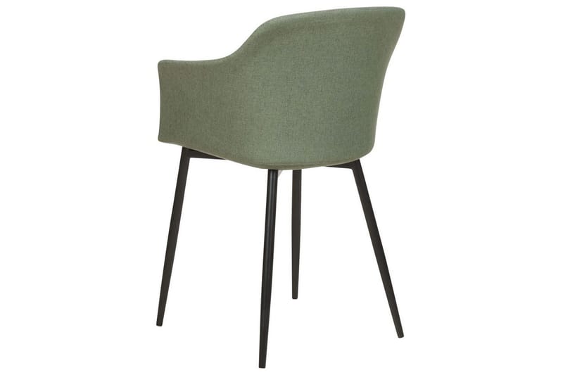 Set med 2 matstolar Elim - Grön, Svart - Möbler - Stolar & fåtöljer - Matstol & köksstol