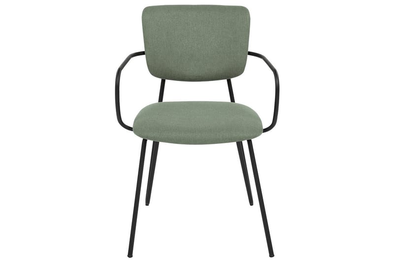 Set med 2 matstolar Elko - Grön, Svart - Möbler - Stolar & fåtöljer - Matstol & köksstol