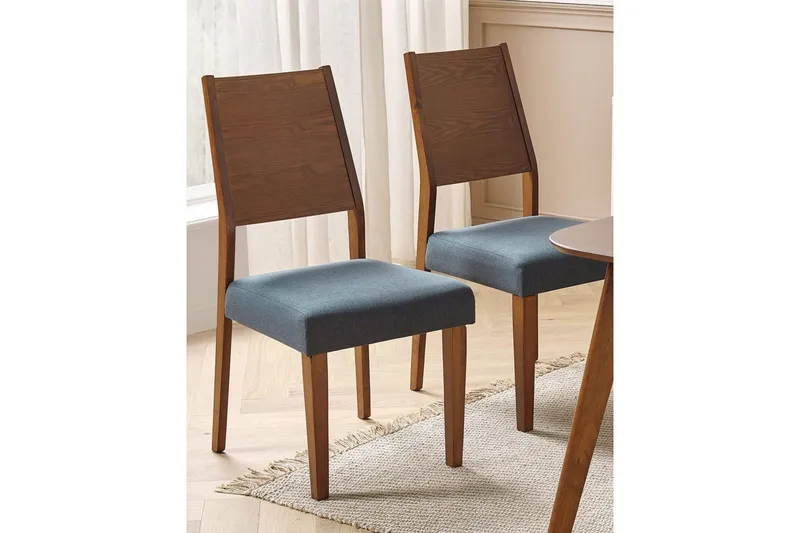 Set med 2 matstolar Elmira - Möbler - Stolar & fåtöljer - Matstol & köksstol