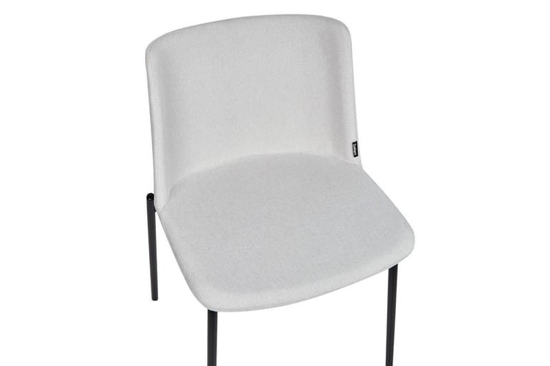 Set med 2 matstolar Esbon - Grå, svart - Möbler - Stolar & fåtöljer - Matstol & köksstol