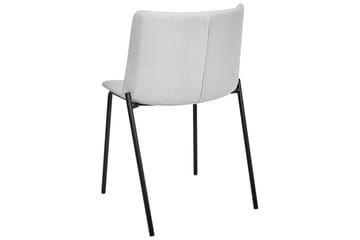 Set med 2 matstolar Esbon - Grå, svart - Möbler - Stolar & fåtöljer - Matstol & köksstol