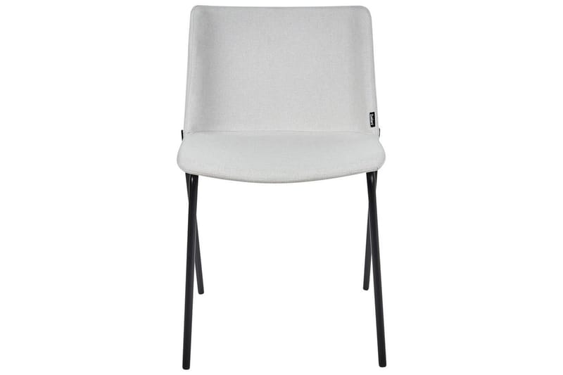 Set med 2 matstolar Esbon - Grå, svart - Möbler - Stolar & fåtöljer - Matstol & köksstol