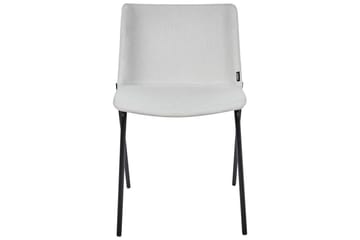 Set med 2 matstolar Esbon - Grå, svart - Möbler - Stolar & fåtöljer - Matstol & köksstol