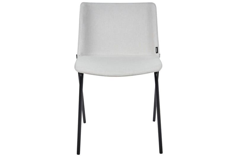 Set med 2 matstolar Esbon - Grå, svart - Möbler - Stolar & fåtöljer - Matstol & köksstol