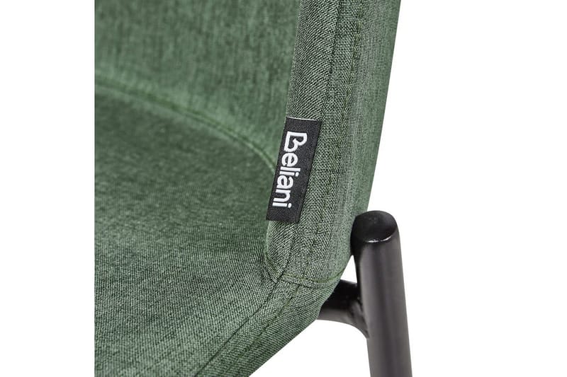 Set med 2 matstolar Esbon - Grön, Svart - Möbler - Stolar & fåtöljer - Matstol & köksstol