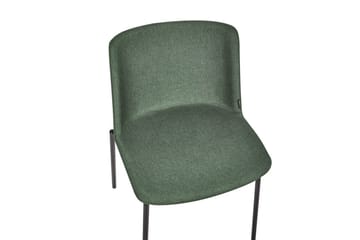 Set med 2 matstolar Esbon - Grön, Svart - Möbler - Stolar & fåtöljer - Matstol & köksstol