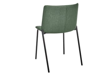 Set med 2 matstolar Esbon - Grön, Svart - Möbler - Stolar & fåtöljer - Matstol & köksstol