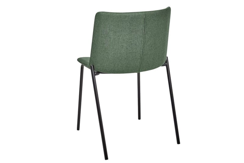 Set med 2 matstolar Esbon - Grön, Svart - Möbler - Stolar & fåtöljer - Matstol & köksstol
