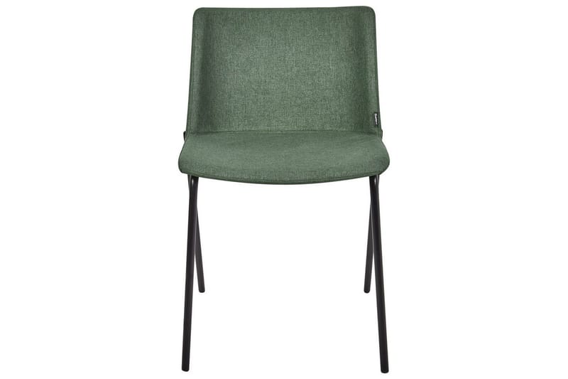 Set med 2 matstolar Esbon - Grön, Svart - Möbler - Stolar & fåtöljer - Matstol & köksstol