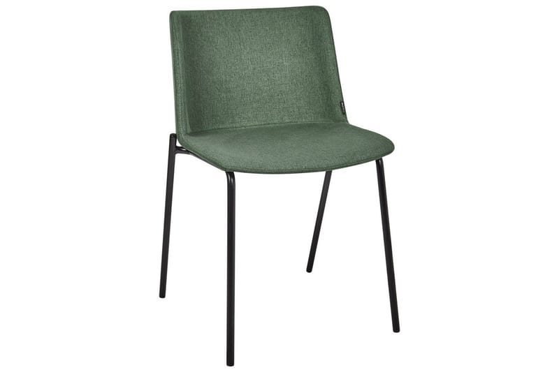 Set med 2 matstolar Esbon - Grön, Svart - Möbler - Stolar & fåtöljer - Matstol & köksstol
