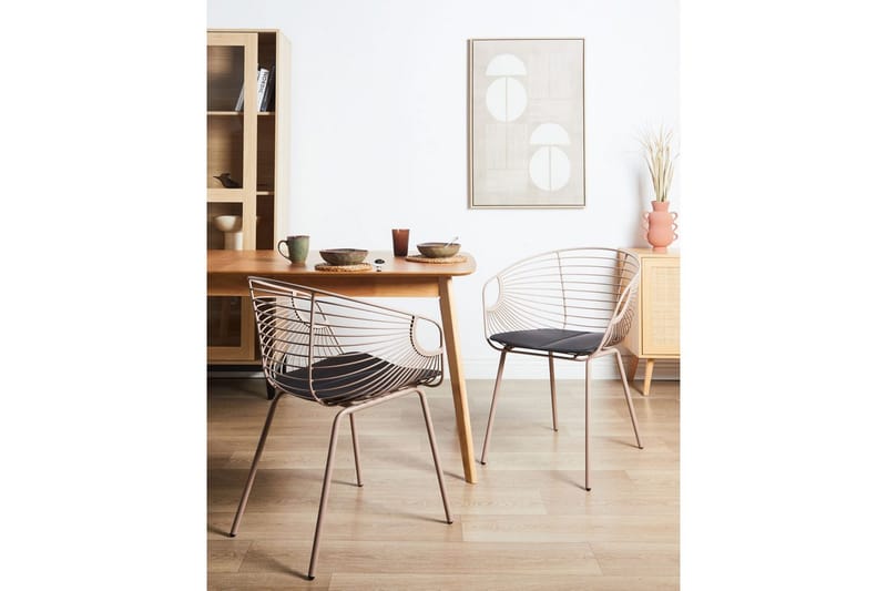 Set med 2 matstolar Hoback - Möbler - Stolar & fåtöljer - Matstol & köksstol