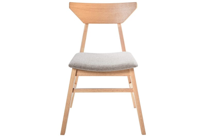 Set med 2 matstolar Hopkins - Brun, Taupe - Möbler - Stolar & fåtöljer - Matstol & köksstol